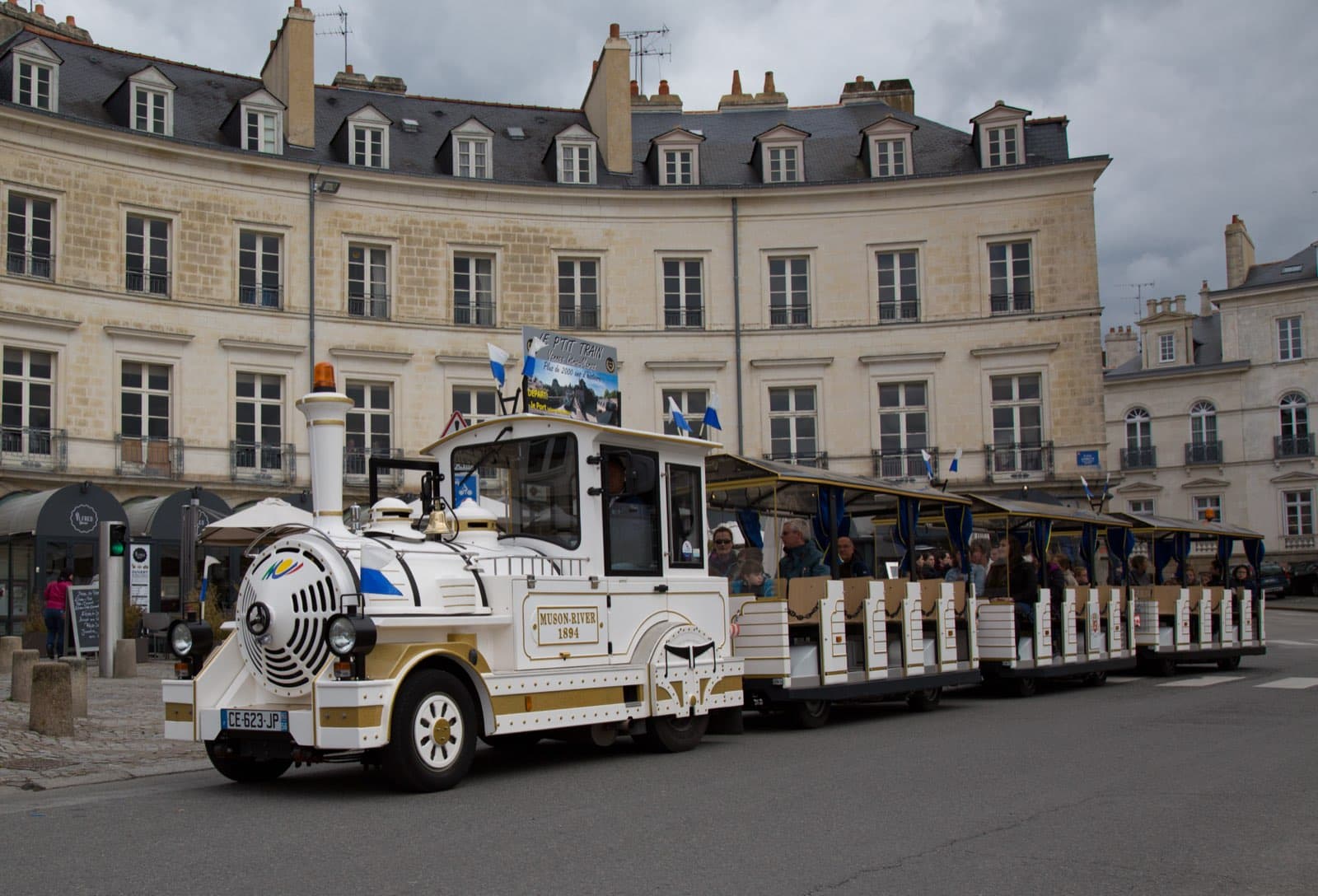 Place Gambetta, Vannes — punto de salida del Petit Train